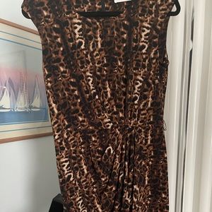Calvin Klein Leopard print dress
